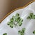 Ceramic Vintage English Bone China Shamrock Decorative Dessert Plate For Sale - Image 7 of 12