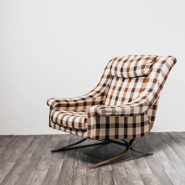 Grand Prix Lounge Chairs by Maurice Calka for Arflex, 1960s, Set of 2 For Sale - Image 3 of 13
