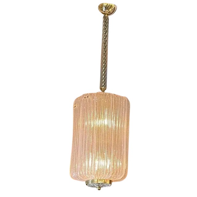 Gold 2000s Murano Glass Lantern For Sale - Image 8 of 8