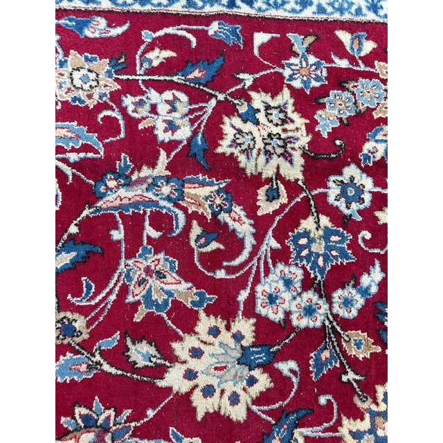 Large Vintage Najaf Abad Rug, 1960s For Sale - Image 11 of 18