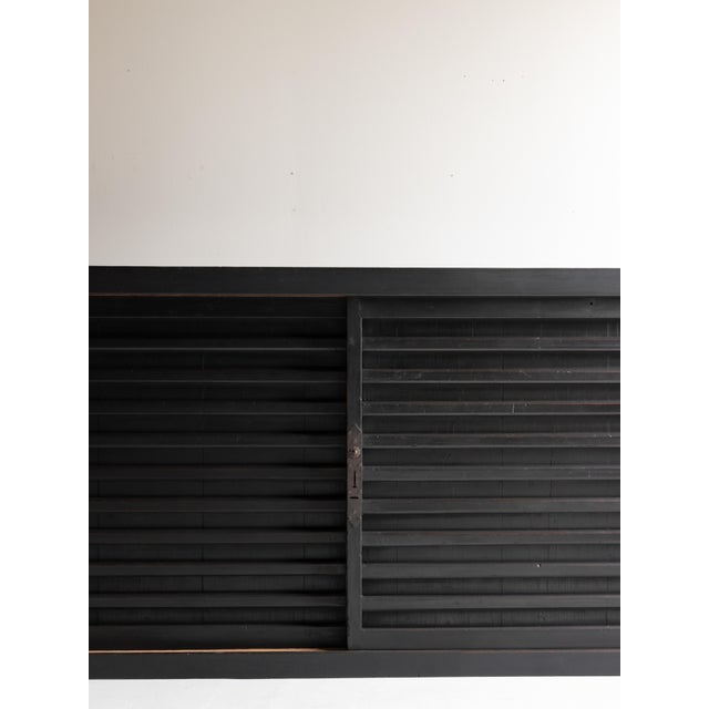 Japanese Antique Large Tansu 1860s-1900s / Sideboard Wabi Sabi For Sale - Image 12 of 18