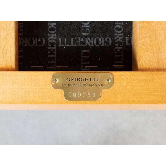 Spring Desk Chair by Massimo Scolari for Giorgetti, 1990s For Sale - Image 9 of 15