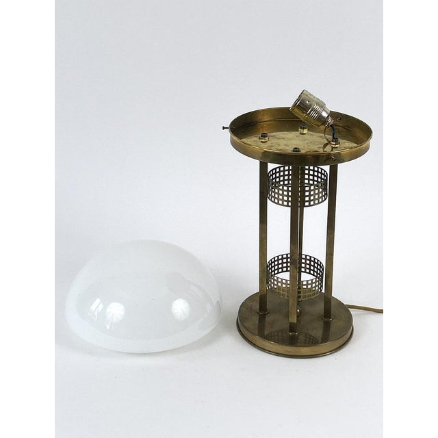 Art Nouveau Brass Table Lamp, Austria, 1980s For Sale - Image 16 of 18