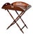 Georgian Style Butlers Tray and Folding Stand For Sale