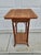 Contemporary Palecek Tall Square Woven Rattan Bamboo Side Table For Sale - Image 3 of 13