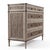 2010s French Louis XVI Style Lattice & Painted Chest - Restoration Hardware Treillage For Sale - Image 5 of 8