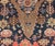Tribal Medallion Design Antique Persian Serab Rug in Camel and Shades of Blue 3'3 X 6'3 For Sale - Image 10 of 13