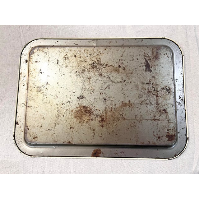 Metal Mid Century Nautical Whale Tray For Sale - Image 7 of 7