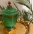 Rustic European Vintage Italian Gold Leaf Wood Serving Tray For Sale - Image 3 of 10