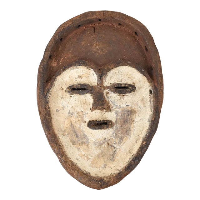Early 20th Century Bwami Society Lega Mask For Sale