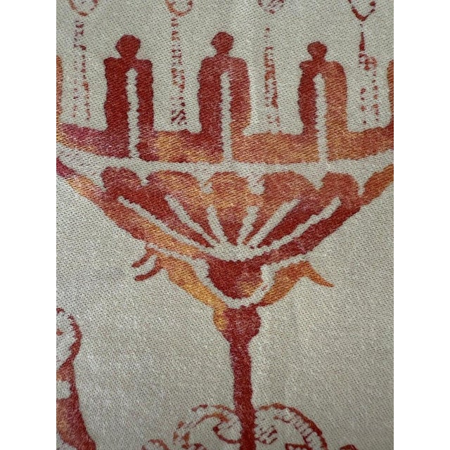 Textile Pair of Decorative Pillows by Mariano Fortuny, Cotton and Linen, Italy For Sale - Image 7 of 8