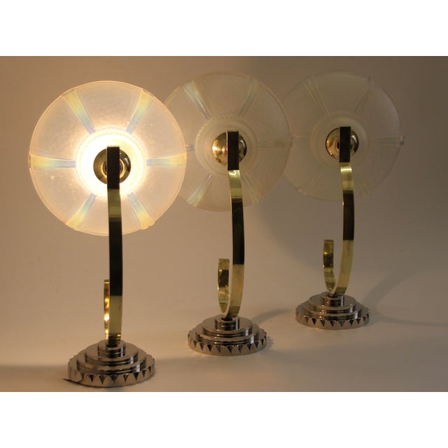 Large French Art Deco Wall Light from Ezan, 1930s For Sale - Image 15 of 18