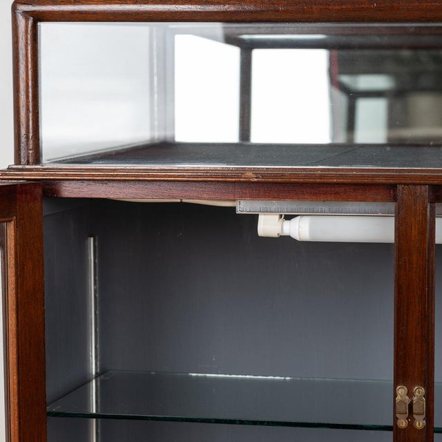 20th Century Mahogany Display Cabinet, 1920s For Sale - Image 12 of 15