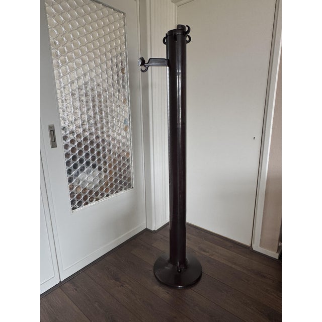 Brown Vintage Italian Coat Rack by Giancarlo Piretti for Castelli, 1970s For Sale - Image 8 of 13