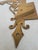 Victorian Antique Ornate Solid Brass Architectural Corner Braces, Set of 4 For Sale - Image 3 of 15