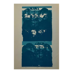 1970 Tony Bradley Tom Baker Serigraph
