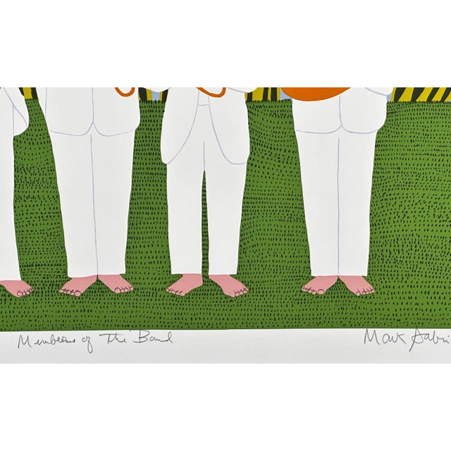 Contemporary 1980s Mark Sabin Members of the Band For Sale - Image 3 of 3