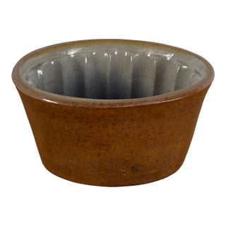Antique English Stoneware Jelly Mould For Sale