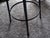 1990s Vintage Comfort Lines Mid Century Metal Swivel Bar Stool For Sale - Image 5 of 6