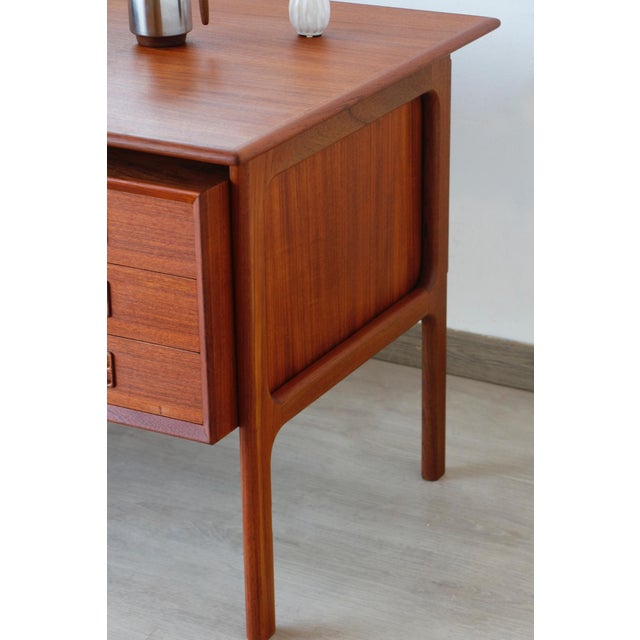 1960s Danish Office in Teak by Erik Brouer, 1960s For Sale - Image 5 of 17