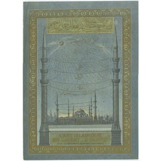 Alexandre M. Raymond, Ornamental Title Page with Ottoman Mosque, 1924, Paper For Sale