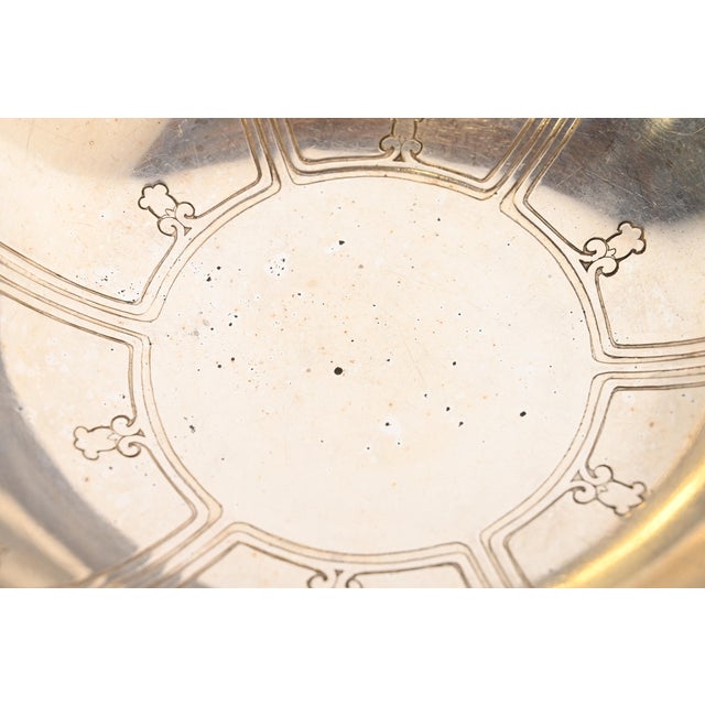 Early 20th Century Tiffany & Co. Art Deco Sterling Silver Fruit Bowl or Centerpiece Bowl For Sale - Image 5 of 9