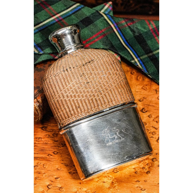 This rare 1869 Victorian hip flask is a remarkable find for collectors and a striking display piece that exudes refinement...