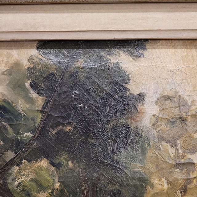 Post-Impressionism Artist, Pont Marie, Paris, 20th Century, Oil on Canvas, Framed For Sale - Image 12 of 18