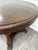 Wood Antique American Empire Carved Mahogany Lion Paw Feet Pedestal Center Table For Sale - Image 7 of 11