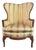 Late 20th Century Wing Accent Chair For Sale
