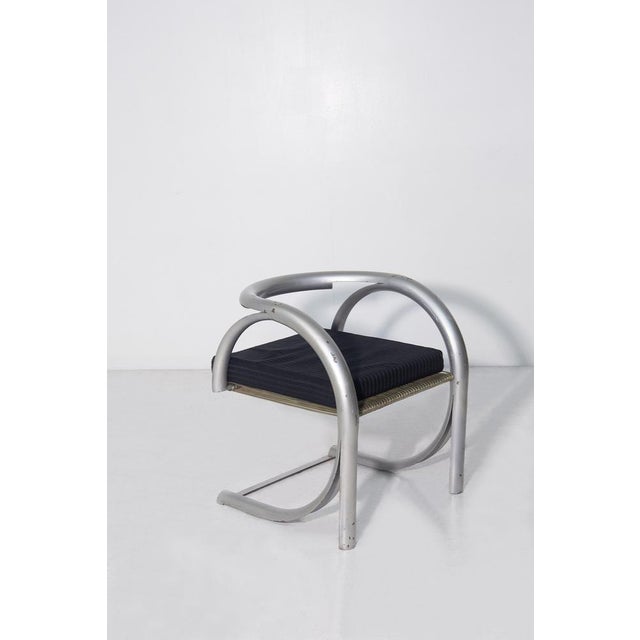 Modernist Italian Prototype FerroTipi Armchair from G.Malacrida and P. Resmini, 1968 For Sale - Image 11 of 14