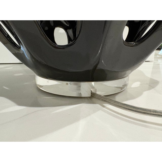 Kenneth Wingard Truffault Table Lamps Chocolate Brown - 2 Available, Sold Separately For Sale In Denver - Image 6 of 7
