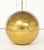 Mid-Century Modern Karl Springer Orb Brass Large and Small Table Lamps For Sale - Image 3 of 18