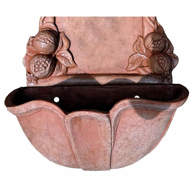 21st Century Terracotta Wall Fountain For Sale - Image 3 of 6