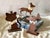 Handcrafted Rust Rabbit, Cat and Dachshund, Italy, 1990s, Set of 3 For Sale - Image 13 of 13