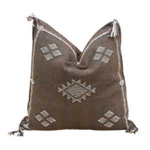 Marrakech Moon Silk Rug Pillow