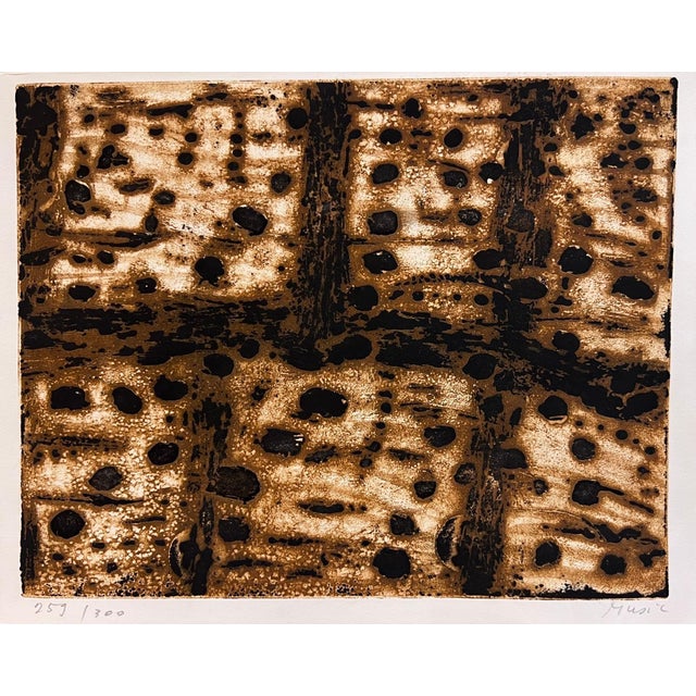 Zoran Antonio Music, Shadow Over the Carse, 1958, Engraving For Sale