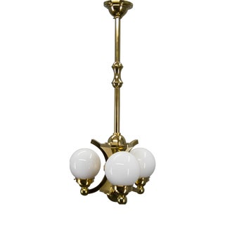 Art Deco Chandelier from Gocar, 1910s For Sale