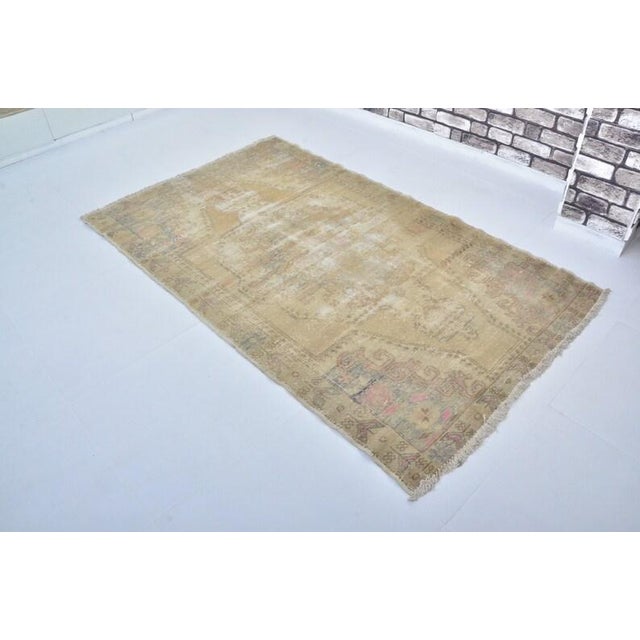 Textile Bohemian Kurdish Area Carpet For Sale - Image 7 of 10