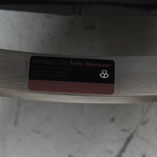 PK-22 Chair in Black Aura Leather by Poul Kjærholm For Sale - Image 17 of 18