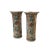 19th Century Rose Medallion Trumpet Vases - a Pair For Sale - Image 5 of 8