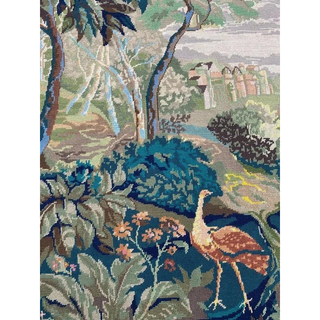 Mid-Century French Needlepoint Tapestry For Sale - Image 11 of 18