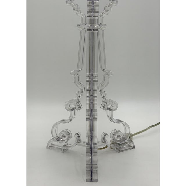 1980s Ferruccio Laviani "Bourgie" Crystal Table Lamp for Kartell, Italy For Sale - Image 15 of 18