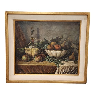 Arisztid Szendy Still Life Oil Painting For Sale