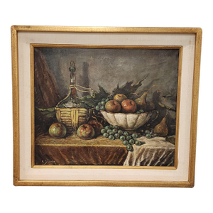 Arisztid Szendy Still Life Oil Painting
