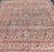 Tribal Ornate Floral Pattern Khorassan Antique Persian Rug in Burgundy & Gray For Sale - Image 3 of 12