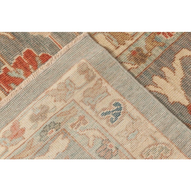 "Laguna" Modern Traditional Sultanabad-Inspired Tan Oversized Rug For Sale - Image 4 of 8