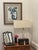 Chinoiserie Antique English Chinoiserie Black Japanned Dressing Table Mirror / Table Top Easel Mirror For Sale - Image 3 of 18