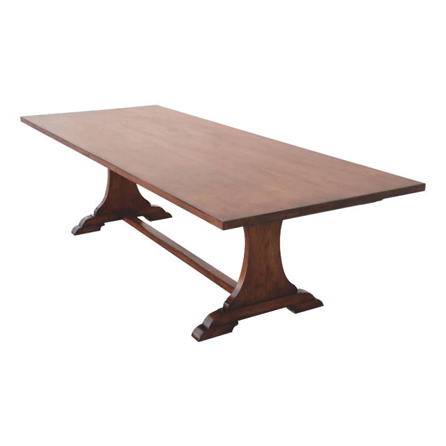 Carina Dining Table in Dry Aged Walnut with Extensions (custom) For Sale
