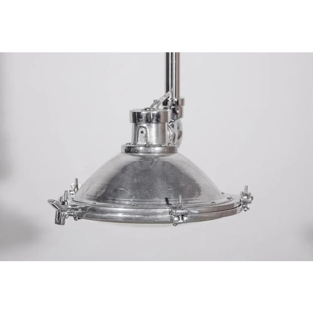 Large Industrial Spotlight Pendant, 1960s For Sale - Image 6 of 11